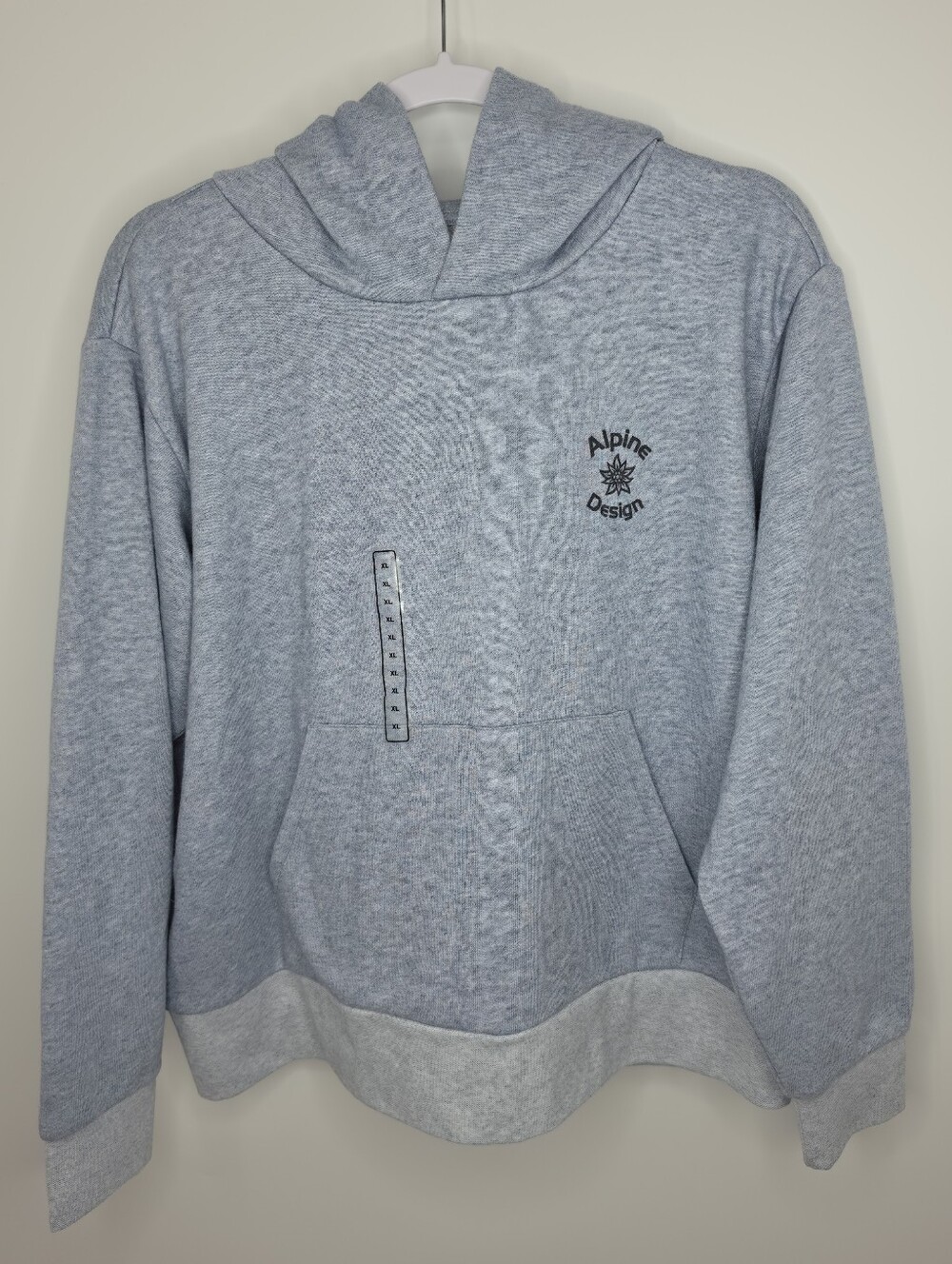 NWT Alpine Design Hike Hoodie Serene Blue Heather Womens XL